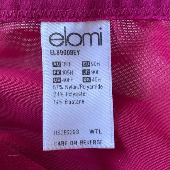 40E sheer Elomi bra. - Picture 2 of 4